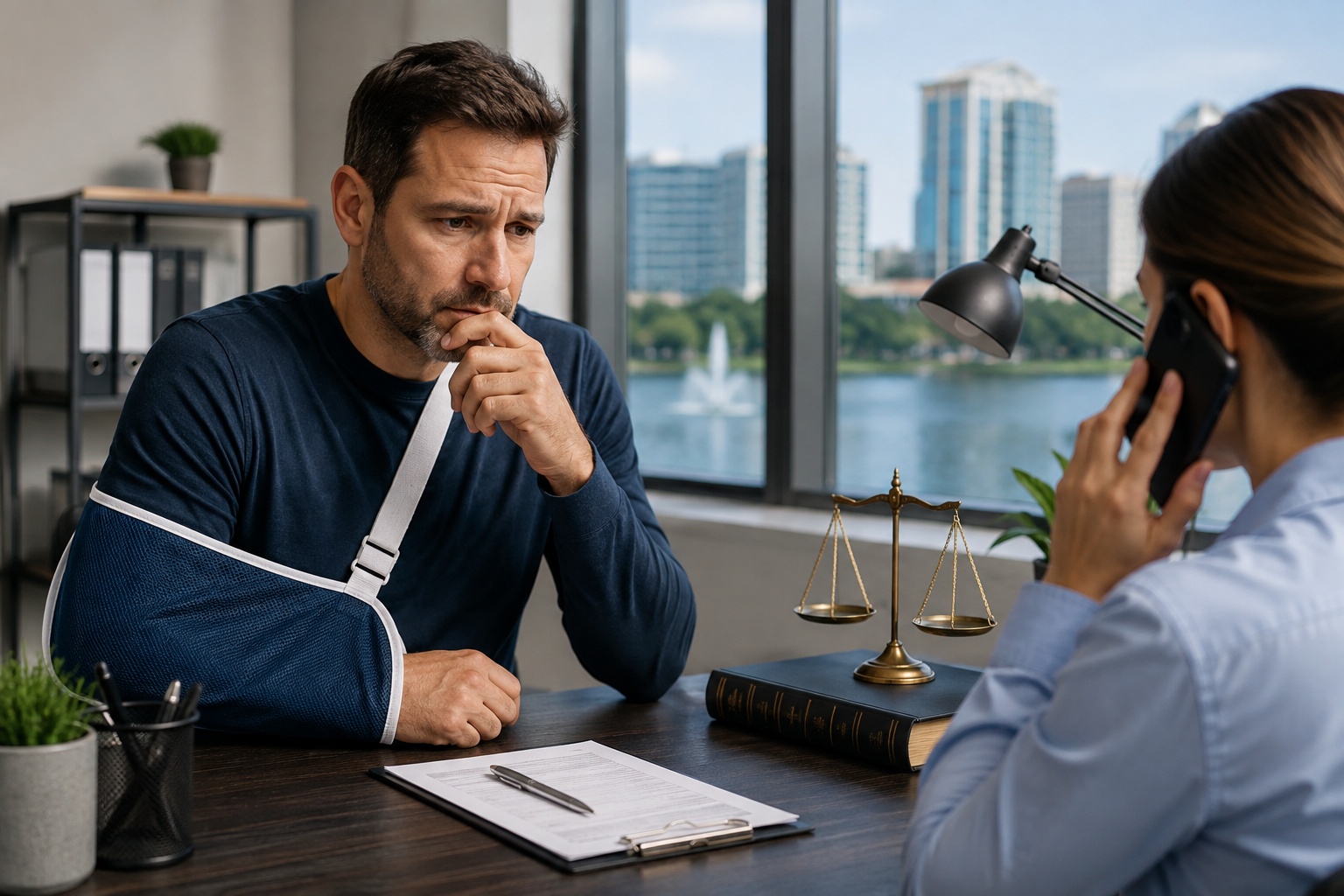 Should You Call a Workers' Compensation Attorney Before the Insurance Adjuster in Orlando?