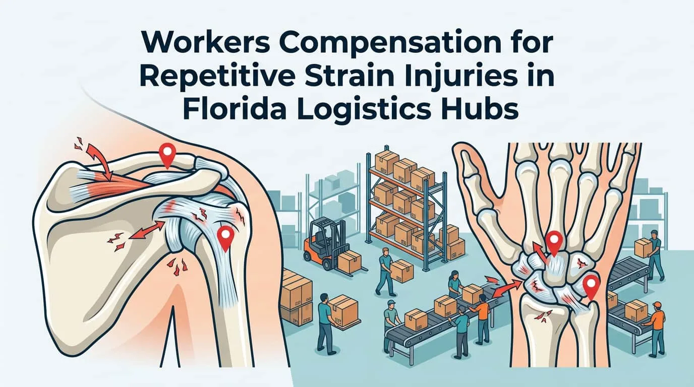 RSI Workers' Comp Claims in Florida's Logistics Hubs